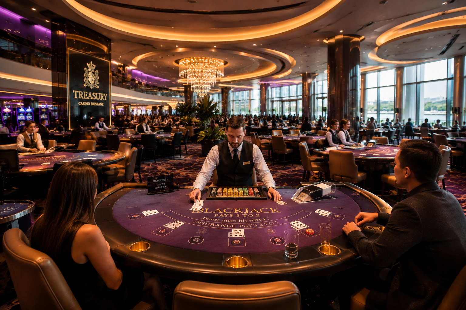 Live dealer table gaming at The Star Brisbane